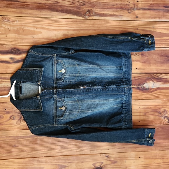 New York & Company Jackets & Blazers - New York & Co Zip Front Denim Jean Jacket Size XS Western